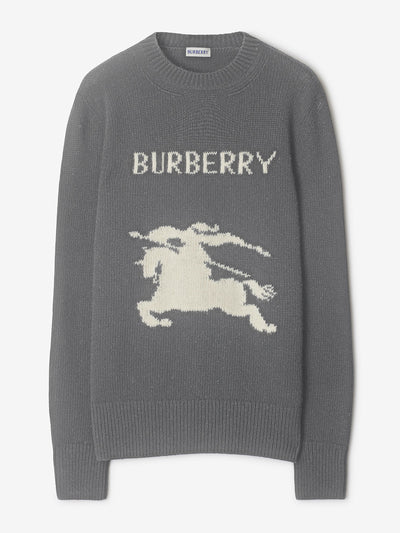 Burberry EKD wool cashmere sweater at Collagerie