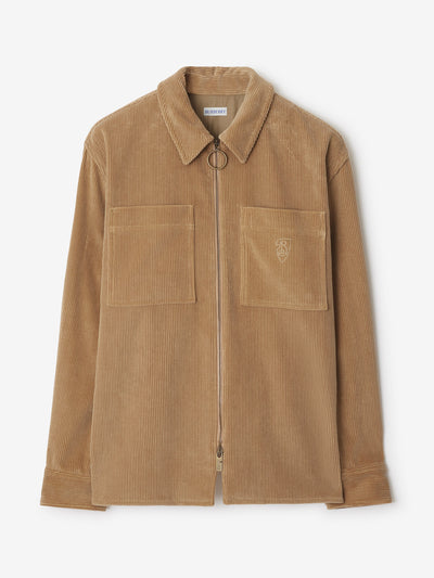 Burberry Relaxed fit corduroy shirt at Collagerie