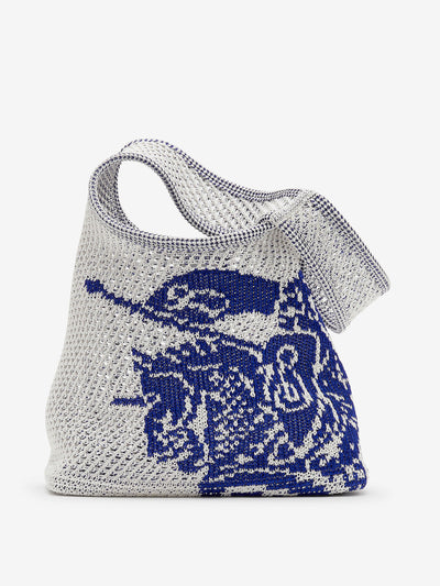 Burberry Small EKD crochet bag at Collagerie