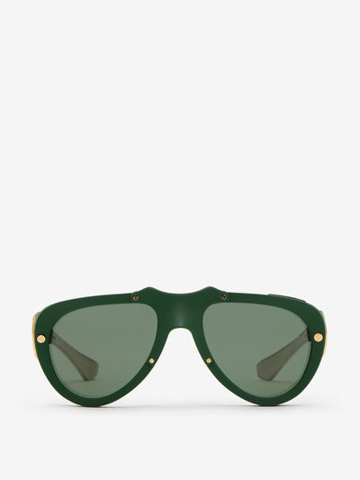 Burberry Shield mask sunglasses at Collagerie