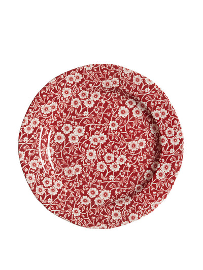 Burleigh Red Calico Plate at Collagerie