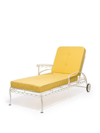 Business & Pleasure Co. The al fresco sun lounger cushion at Collagerie