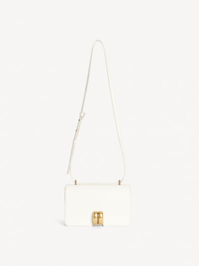 By Malene Birger Noval leather shoulder bag at Collagerie