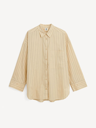 By Malene Birger Derris striped shirt at Collagerie