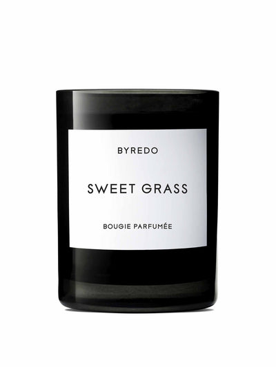 Byredo Sweet Grass candle at Collagerie