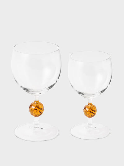Cabana Magazine Demetra water glass at Collagerie