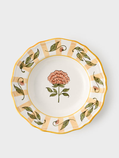 Cabana X DESTREE Soup plate in yellow at Collagerie