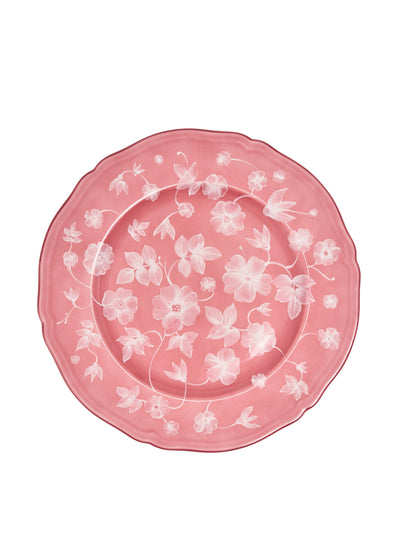 Cabana Floral charger plate pink at Collagerie