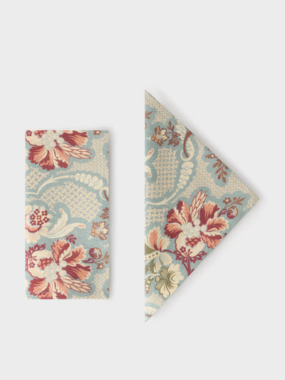 Cabana Iris napkins (set of 4) at Collagerie