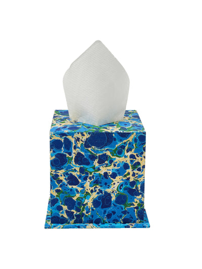 Cabana Marbled tissue box cover at Collagerie