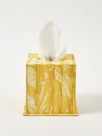 Cabana Marbled tissue box cover at Collagerie