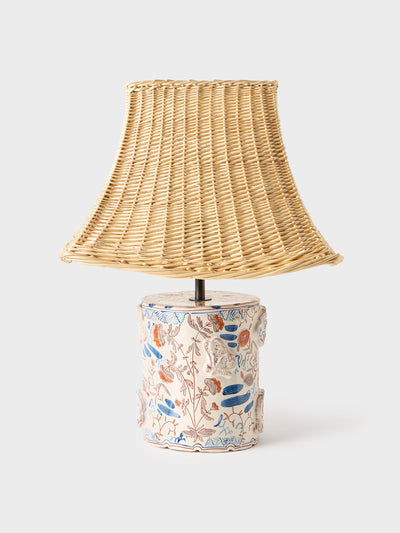 Cabana Magazine Sophie Wilson lamp base & atelier vime lampshade at Collagerie