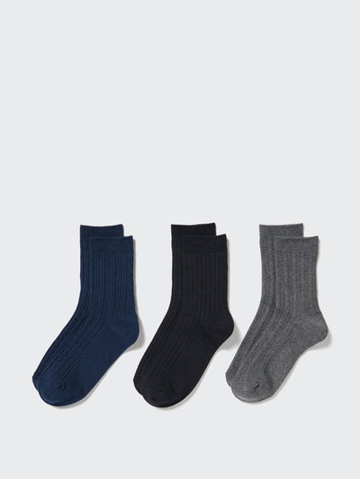 Uniqlo Cable knit socks (set of 3) at Collagerie