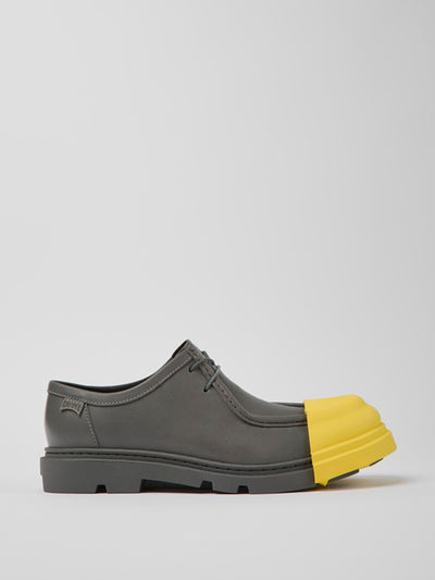 Camper Gray responsibly raised leather shoes at Collagerie