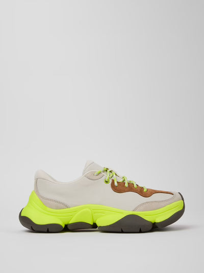 Camper Twins multicolor leather sneakers at Collagerie