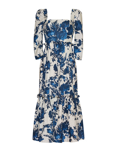 Cara Cara Blue hill dress at Collagerie
