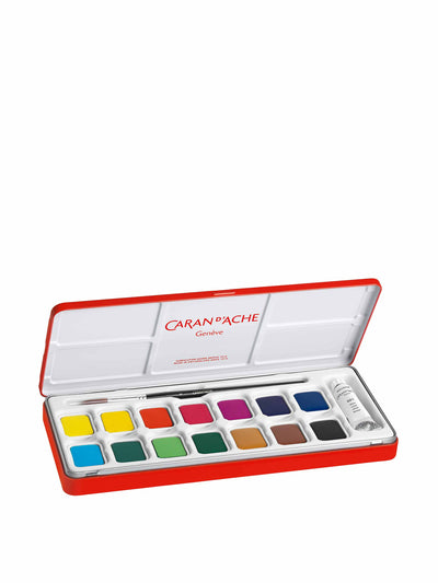 Caran d'Ache Box of 15 colour tablets at Collagerie