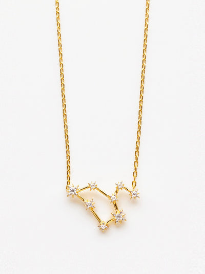 Carrie Elizabeth Zodiac diamond constellation necklace at Collagerie