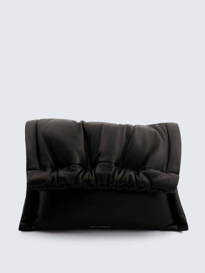 Carven Louise medium leather pillow bag at Collagerie