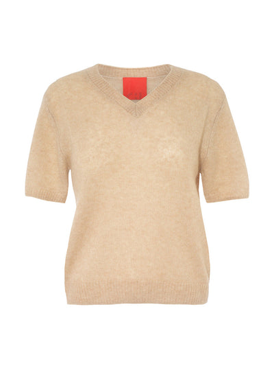 Cashmere in Love Miller fine knit cashmere tee at Collagerie