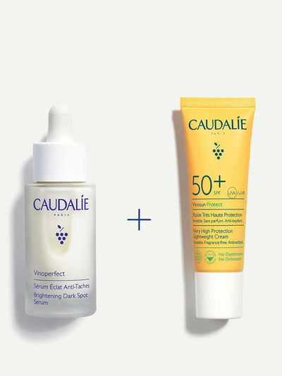Caudalie Dark-spot correcting summer Duo at Collagerie