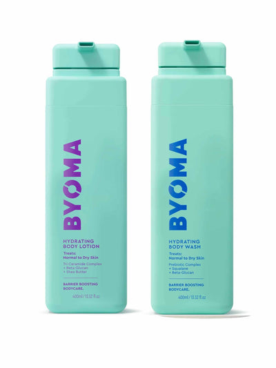 Byoma Hydrating Body Wash and Body Lotion at Collagerie