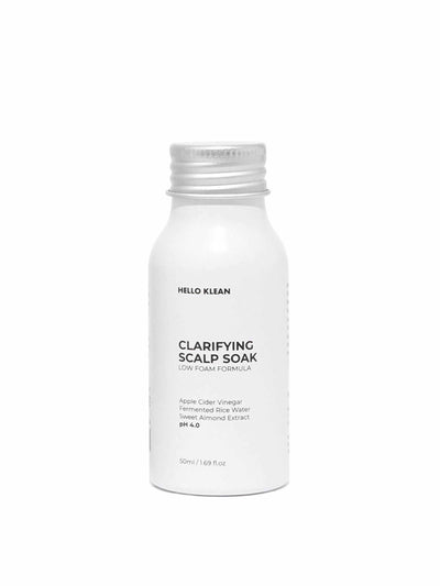 Hello Klean Clarifying scalp soak at Collagerie