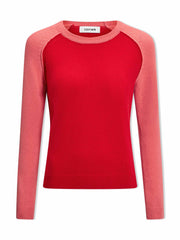 Red Drew cashmere jumper Clothing Cefinn    - Collagerie
