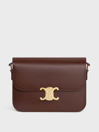 Celine Classique Triomphe shiny calfskin bag at Collagerie