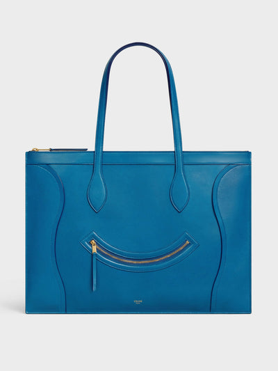 Celine Flat Cabas new luggage in glossy calfskin at Collagerie