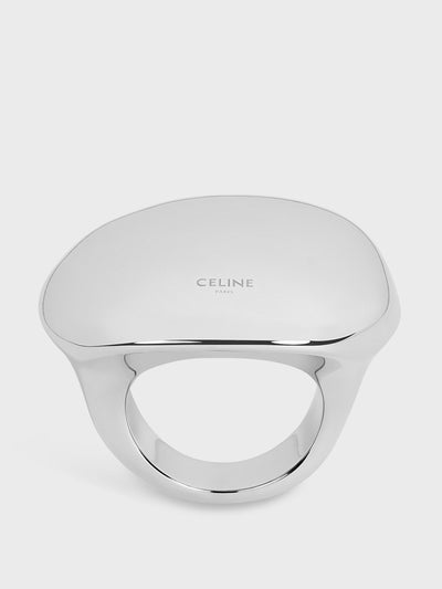 Celine Formes abstraites sphere ring at Collagerie