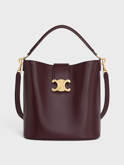 Celine Medium bucket louise in smooth calfskin at Collagerie