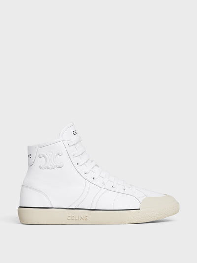 Celine Mid low lace up sneakers at Collagerie