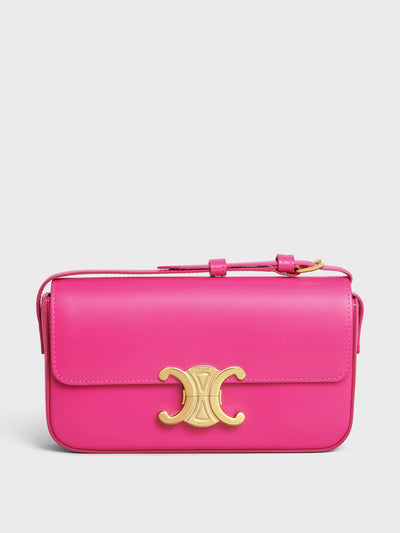 Celine Bright pink shoulder bag at Collagerie