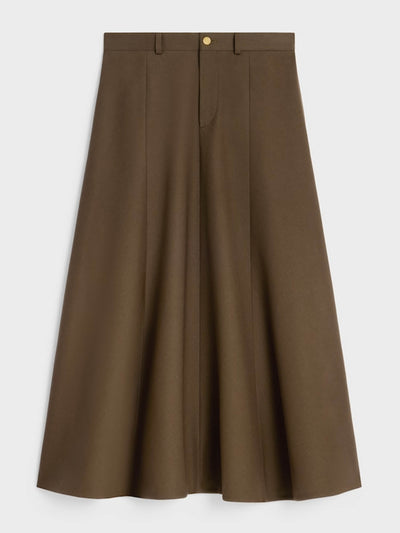 Celine Skirt in cotton gabardine at Collagerie