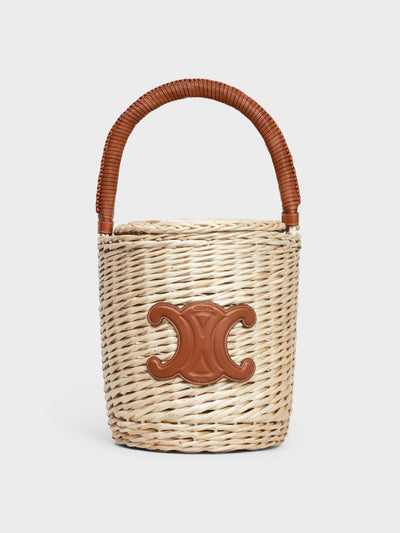 Celine Wicker basket bag at Collagerie