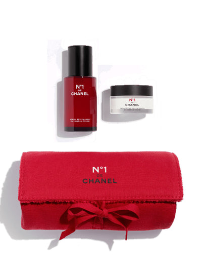 Chanel N°1 revitalizing and nourishing duo serum and cream at Collagerie