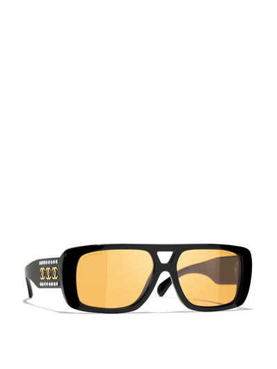 Chanel Pilot sunglasses at Collagerie