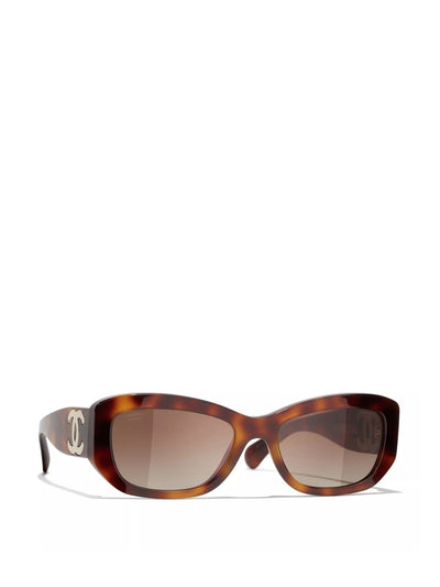 Chanel Rectangle sunglasses at Collagerie