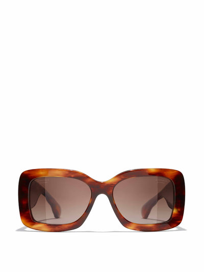 Chanel Rectangle sunglasses at Collagerie