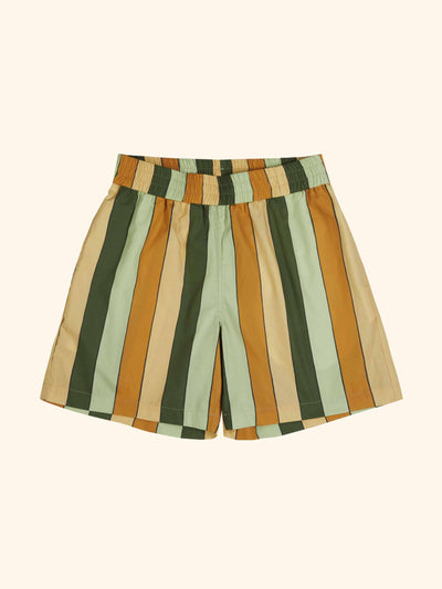 Chateau Orlando Village stripe shorts at Collagerie
