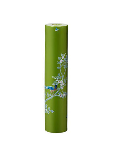 Addison Ross Green chinoiserie candlestick at Collagerie