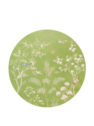 Addison Ross Green chinoiserie placemats, set of 4 at Collagerie