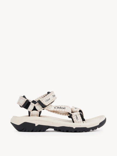 Chloé x Teva Hurricane XLT2 Ampsole sandals in white at Collagerie