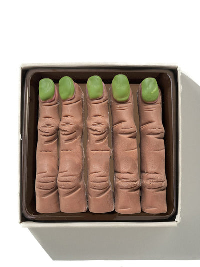 Choc on Choc Spooky witches’ fingers chocolates at Collagerie