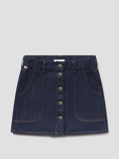 Citizens Of Humanity Curved pocket mini skirt at Collagerie