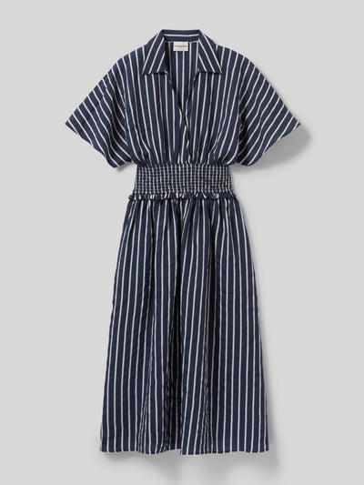 Claudie Pierlot Striped wrap dress at Collagerie