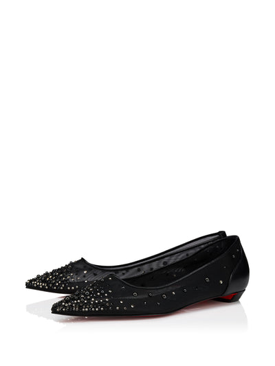 Christian Louboutin Miss Z Degrastrass Perla flats at Collagerie