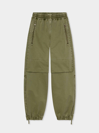 Co Articulated pants in cotton twill at Collagerie
