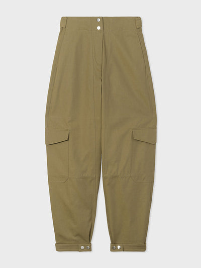 Co Cargo pant in cotton canvas at Collagerie